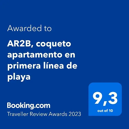 Apartment Ar2b, Coqueto En Primera Linea De Playa *